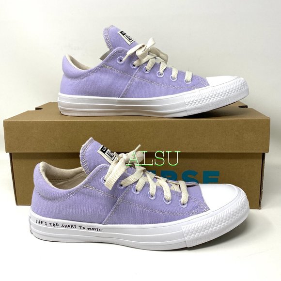 🌸Sale🌸 Converse Ctas Madison Low Top Canvas Violet Womens Size 6.5 567115C - Picture 10 of 10